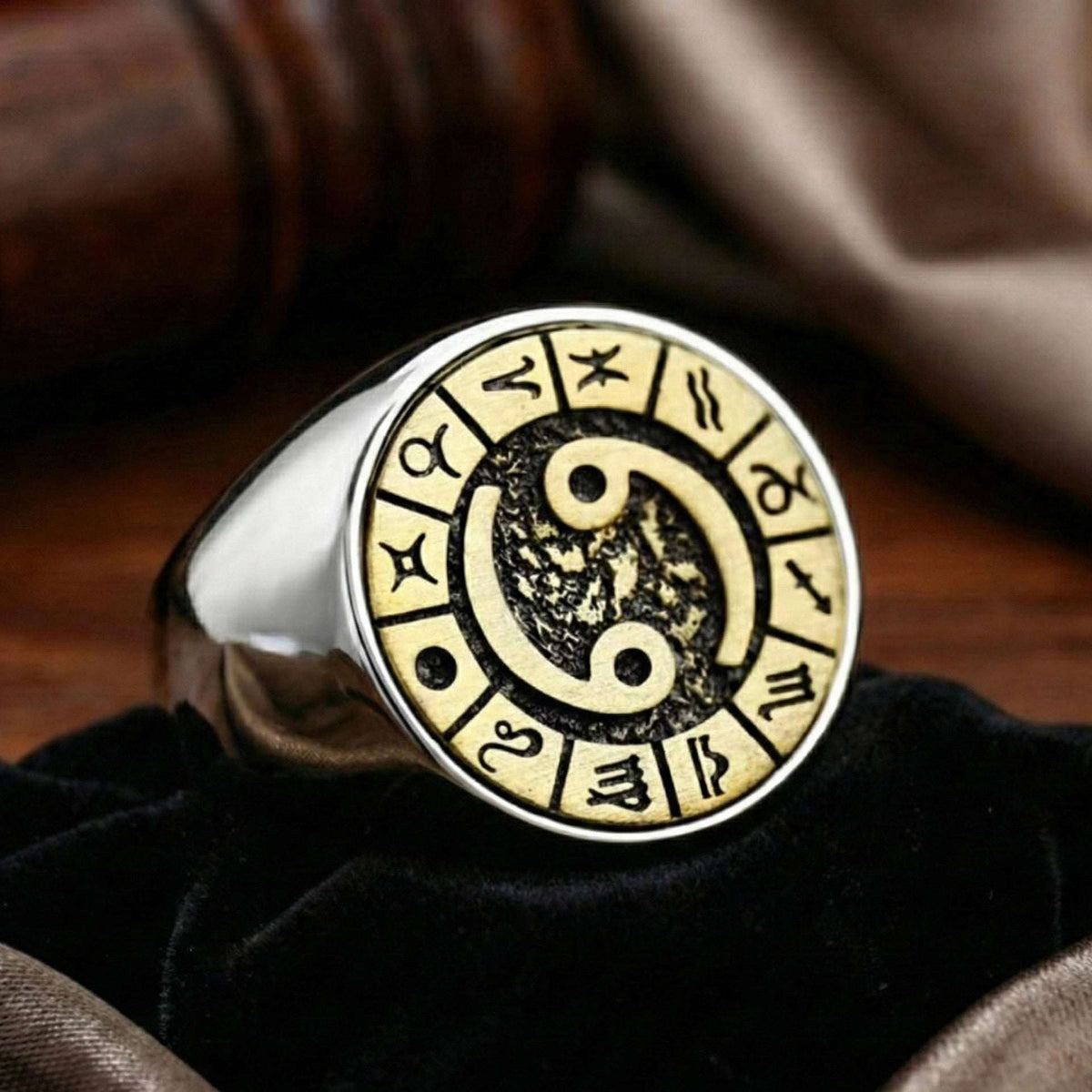 Chevalière Zodiaque