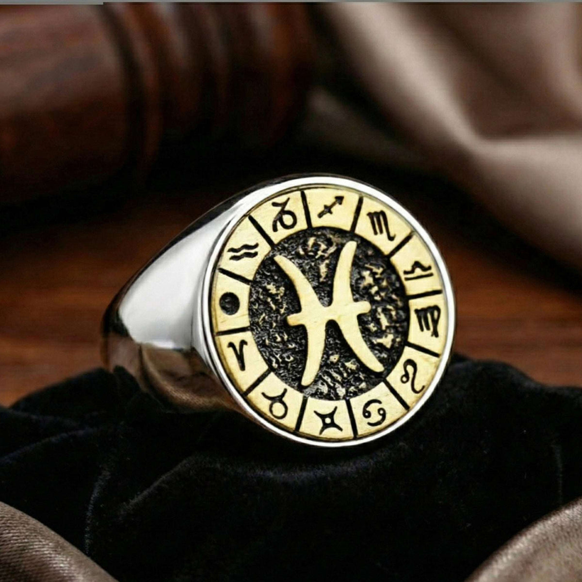 Chevalière Zodiaque